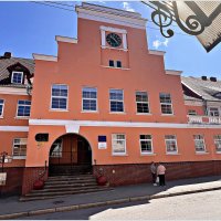 Ратуша Тапиау с музыкальными часами. (1922г.). :: Валерия Комова