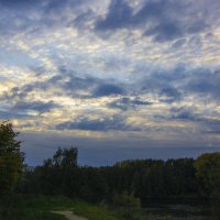 Сентябрьский вечер. :: Сергей Фомичев Сентябрьский вечер. :: Сергей Фомичев