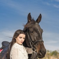 Фотосессия с лошадью :: Светлана Ищенко Фотосессия с лошадью :: Светлана Ищенко