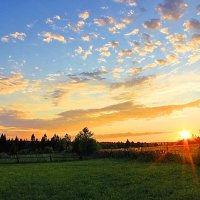 На закате :: Александр Щеклеин На закате :: Александр Щеклеин