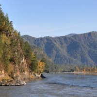 Сентябрь...Катунь :: владимир Сентябрь...Катунь :: владимир