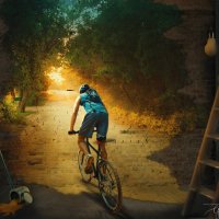 Иллюстрация к рассказу Кинга "Велотренажер" :: Галина Бочарова