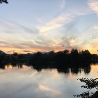 Вечер у пруда :: Ольга