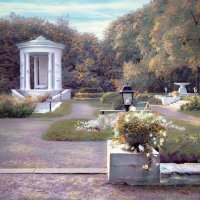 Москва. Нескучный сад. :: В и т а л и й .... Л а б з о'в