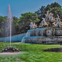 Фонтан "Нептун" в дворцовом парке Шёнбрунн :: Андрей K.