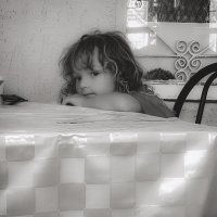 Утомлённая (чб) :: Сергей Царёв Утомлённая (чб) :: Сергей Царёв