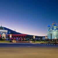 Площадь Победы,Южно-Сахалинск,утро. :: Alexander Fedotov