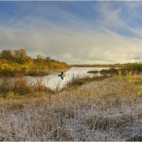 Сентябрьское утро на Чепце :: Валентин Котляров