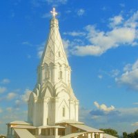 ..белоснежная церковь Вознесения.. :: galalog galalog