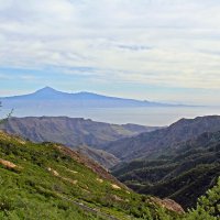 Вид на Тейде с острова Ла Гомера. :: Андрей Андреев Андреев