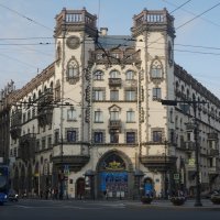 «Дом с башнями» / доходный дом К.И. Розенштейна / неоклассицизм / 1913-1915 :: zavitok * «Дом с башнями» / доходный дом К.И. Розенштейна / неоклассицизм / 1913-1915 :: zavitok *