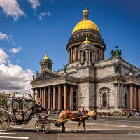 "Карета у Исаакия"© :: Владимир Макаров