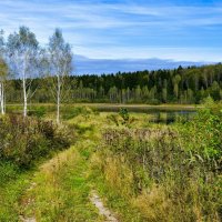Природа в первый день октября. :: Милешкин Владимир Алексеевич Природа в первый день октября. :: Милешкин Владимир Алексеевич