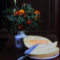 Натюрморт с дыней :: Роман Савоцкий