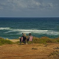 Израиль на берегу  средиземного моря 2025г :: ujgcvbif 