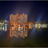 Вечер на озере Летнем. :: Валерия Комова Вечер на озере Летнем. :: Валерия Комова