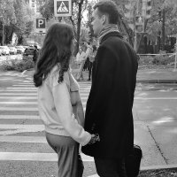 Случайный кадр. Черно-белая фотография :: Любимова Ольга 