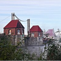 Разводной мост через Дейму. :: Валерия Комова Разводной мост через Дейму. :: Валерия Комова