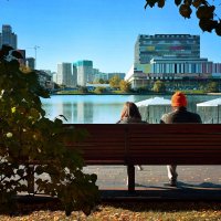 Кто-то загорает, а кто-то в шапке отдыхает... :: Татьяна Помогалова Кто-то загорает, а кто-то в шапке отдыхает... :: Татьяна Помогалова