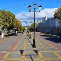 Чебоксары. Осенний бульвар Купца Ефремова. :: Пётр Чернега Чебоксары. Осенний бульвар Купца Ефремова. :: Пётр Чернега