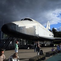 Макет орбитального корабля "Буран БТС-001" :: Roman stories -