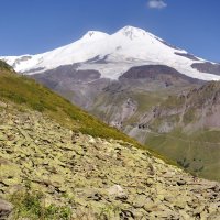 Любуемся Эльбрусом с Чегета :: Марина Виноградова