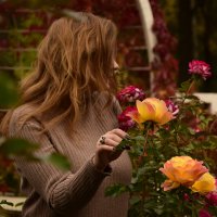 Девушка в цветах :: Мария Яковлева