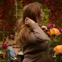 Девушка в цветах :: Мария Яковлева