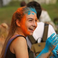 Битва подушками. Фестиваль красок :: Владимир59 