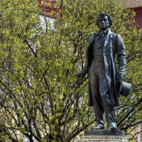 Памятник А.С.Пушкину во дворе музейного комплекса на Мойке, 12 :: Стальбаум Юрий Памятник А.С.Пушкину во дворе музейного комплекса на Мойке, 12 :: Стальбаум Юрий