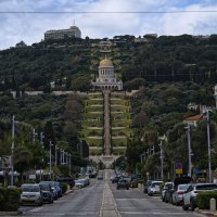 Хайфа Бахайские сады и усыпальница Баба. Цетр бахайской религии *север страны * Израиль 2025г :: ujgcvbif 