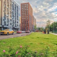 Вечер в ЖК Скандинавия :: Игорь Сарапулов Вечер в ЖК Скандинавия :: Игорь Сарапулов