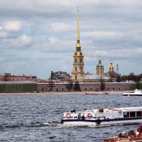 Санкт-Петербург. Нева и Петропавловская крепость :: Стальбаум Юрий 