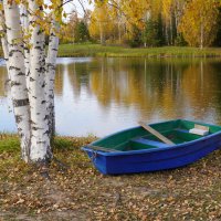 Октябрь на пруду :: Сергей Ц