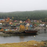 Туман над кандалакшской "Японией" :: Ольга Туман над кандалакшской "Японией" :: Ольга