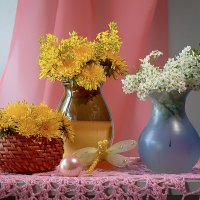 Натюрморт со стрекозой. :: Лилия * Натюрморт со стрекозой. :: Лилия *