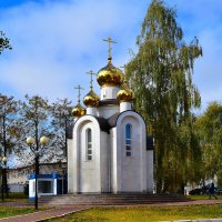 Чебоксары. Часовня Феодоровской иконы Божией Матери. :: Пётр Чернега Чебоксары. Часовня Феодоровской иконы Божией Матери. :: Пётр Чернега