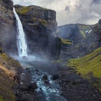 Водопад Хауифосс в Исландии :: Aleksey Afonin