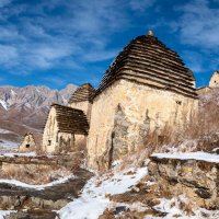Некрополь Даргавс. Северная Осетия-Алания. :: Дина Евсеева