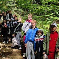 На спуске в парке водопадов :: Татьяна Лютаева