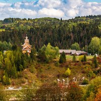 Осень в Хохловке 2 :: Дмитрий Печенкин