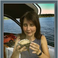 Плавание не портит аппетит :: Владимир Кроливец