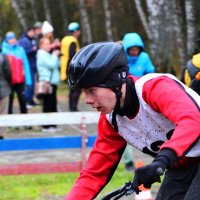 На финише этапа велогонки :: Любовь Сахарова