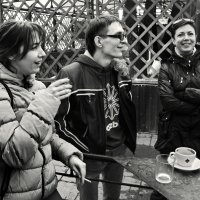 Осень в летней кофейне :: СЮ 