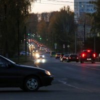 Огни небольшого города :: Александр Семенов