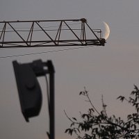 присел месяц отдохнуть :: Олег Лукьянов