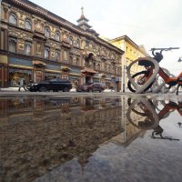 Мясницкая 14 октября :: Михаил Бибичков