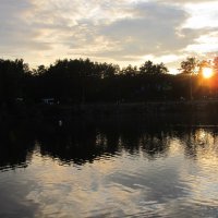 вечер в Радуга-парке :: Елена Шаламова