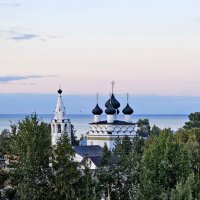 Озеро Белое. Спасская церковь. :: Михаил Свиденцов