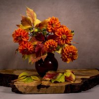 Осенний натюрморт :: Людмила Павловна Крышковец